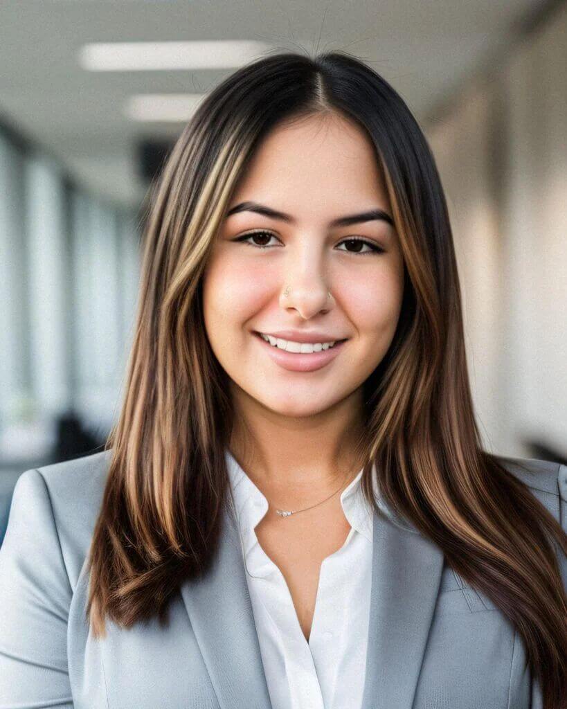 woman corporate headshot